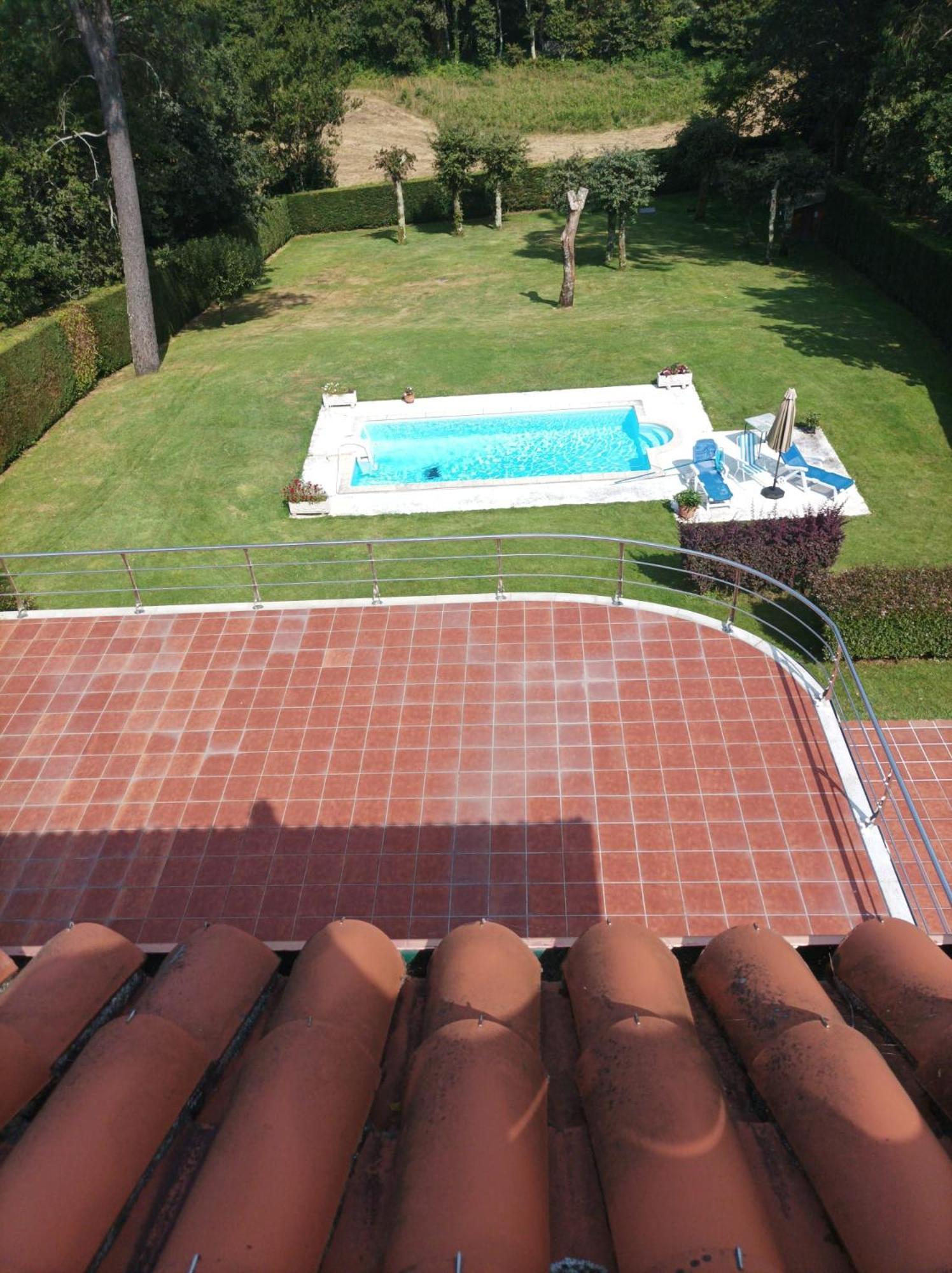 Casa D Aitana Villa ซานติอาโก เด กอมโปสเตลา ภายนอก รูปภาพ
