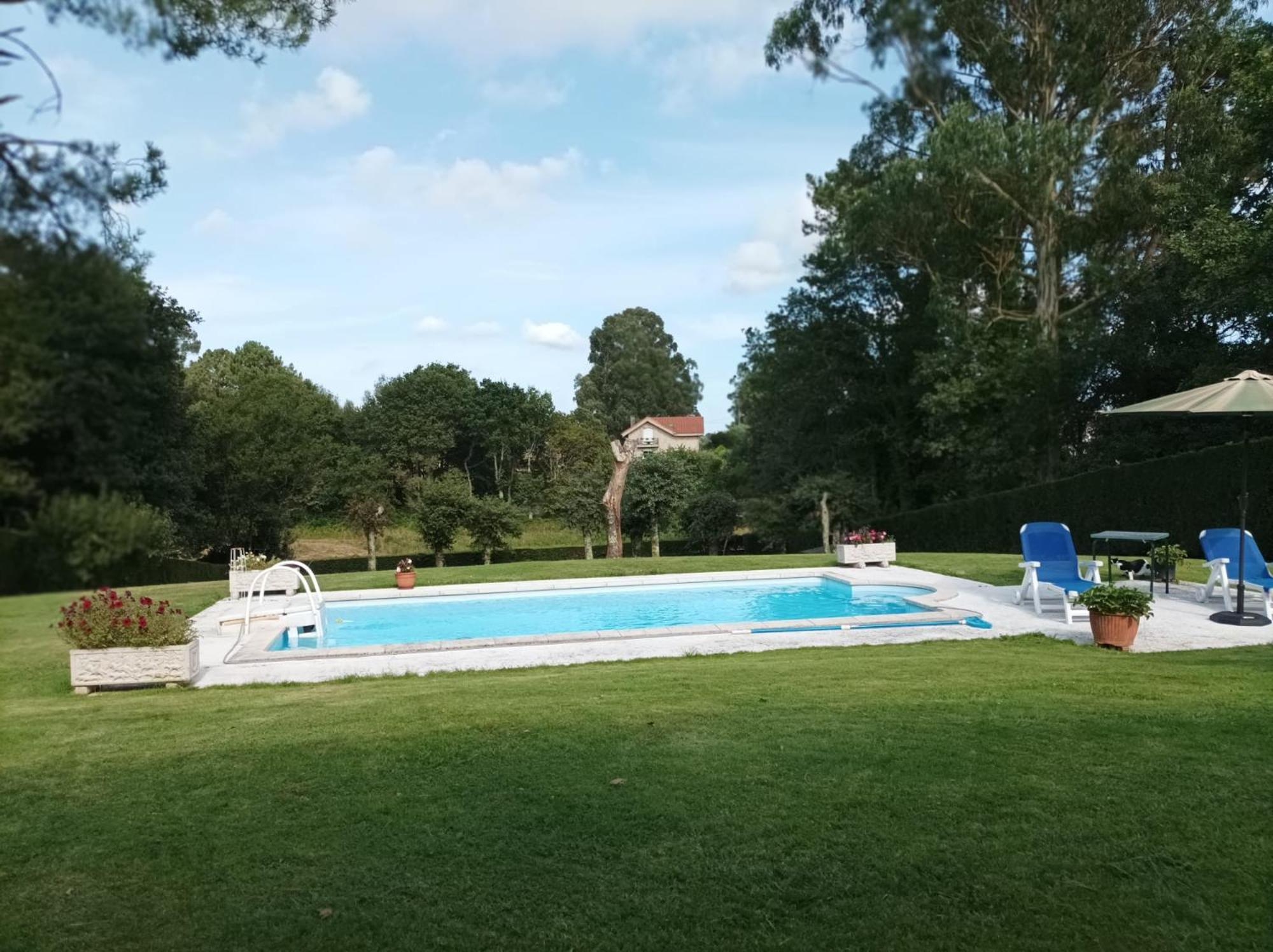 Casa D Aitana Villa ซานติอาโก เด กอมโปสเตลา ภายนอก รูปภาพ
